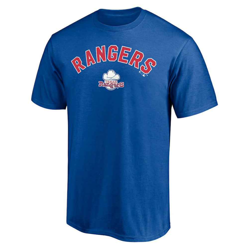 Royal Texas Rangers Cooperstown Winning Streak Personalized Name & Number T-Shirt
