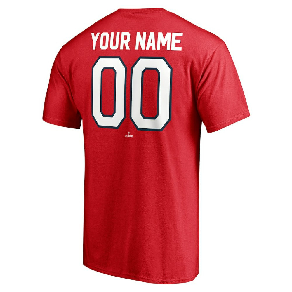 Red Washington Nationals Cooperstown Winning Streak Personalized Name & Number T-Shirt