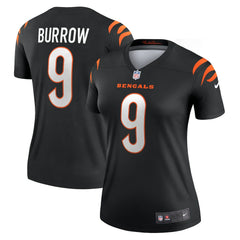 Joe Burrow  Women's Legend Player Performance Top - Cincinnati Bengals Tops