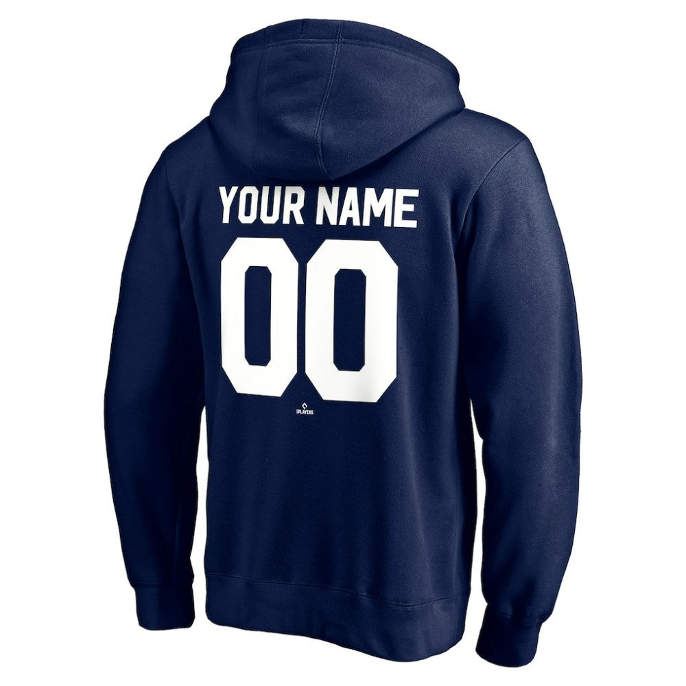 Navy Chicago White Sox Cooperstown Winning Streak Alternate Personalized Name & Number Pullover Hoodie