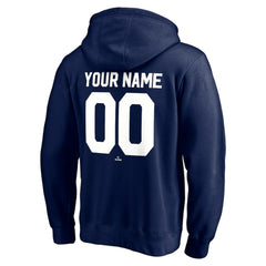 Navy Chicago White Sox Cooperstown Winning Streak Alternate Personalized Name & Number Pullover Hoodie