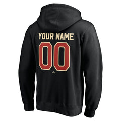 Black Houston Astros Cooperstown Winning Streak Alternate Personalized Name & Number Pullover Hoodie