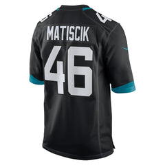 Ross Matiscik  Alternate Game Jersey - Jacksonville Jaguars Jerseys