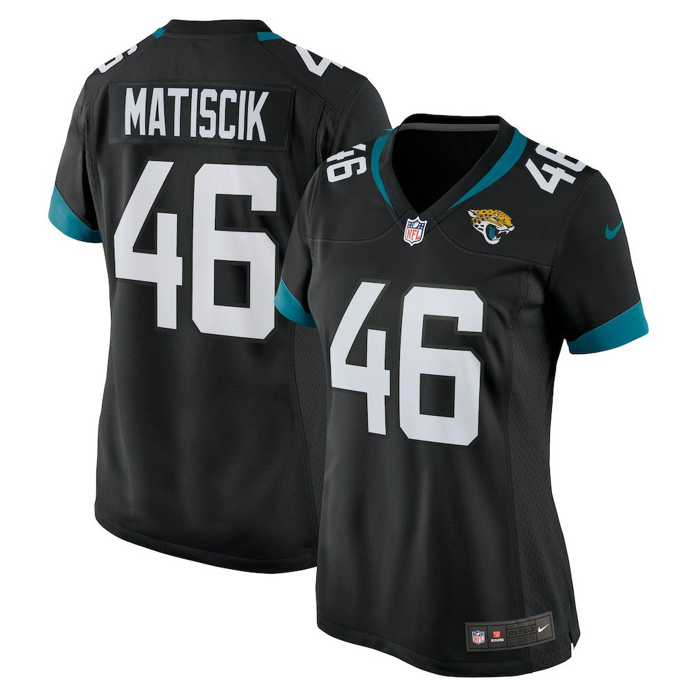 Ross Matiscik  Women's Game Jersey - Jacksonville Jaguars Jerseys