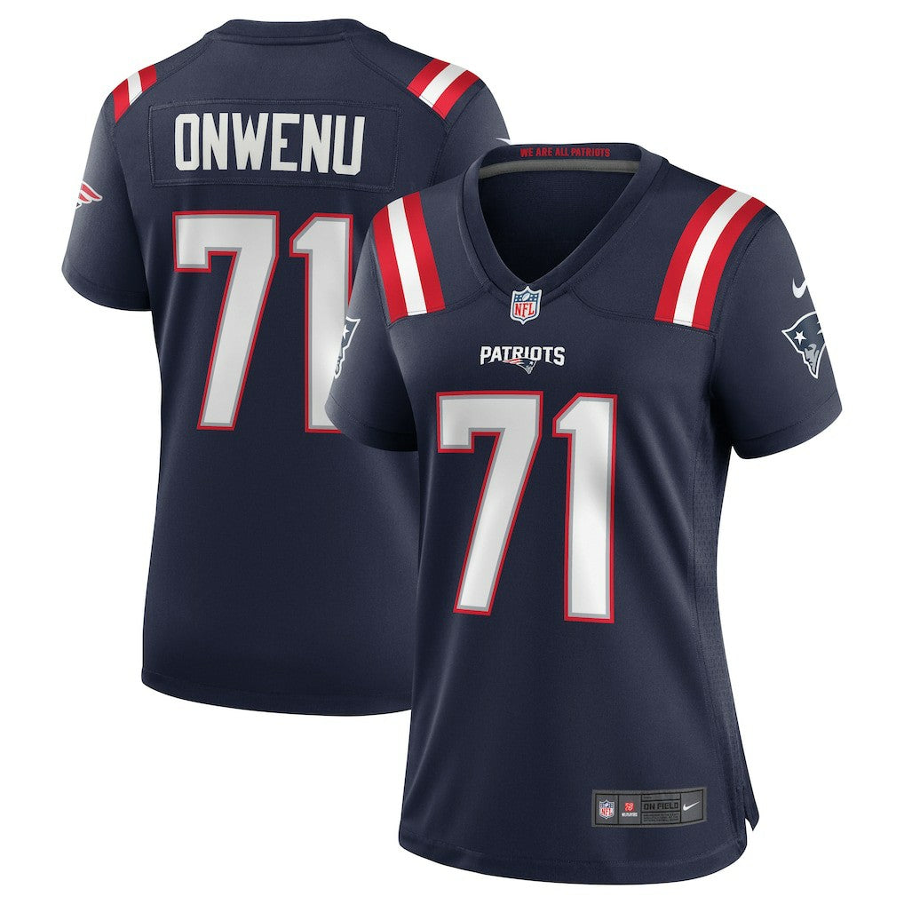 Mike Onwenu  Women's Game Jersey - New England Patriots Jerseys