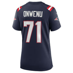 Mike Onwenu  Women's Game Jersey - New England Patriots Jerseys