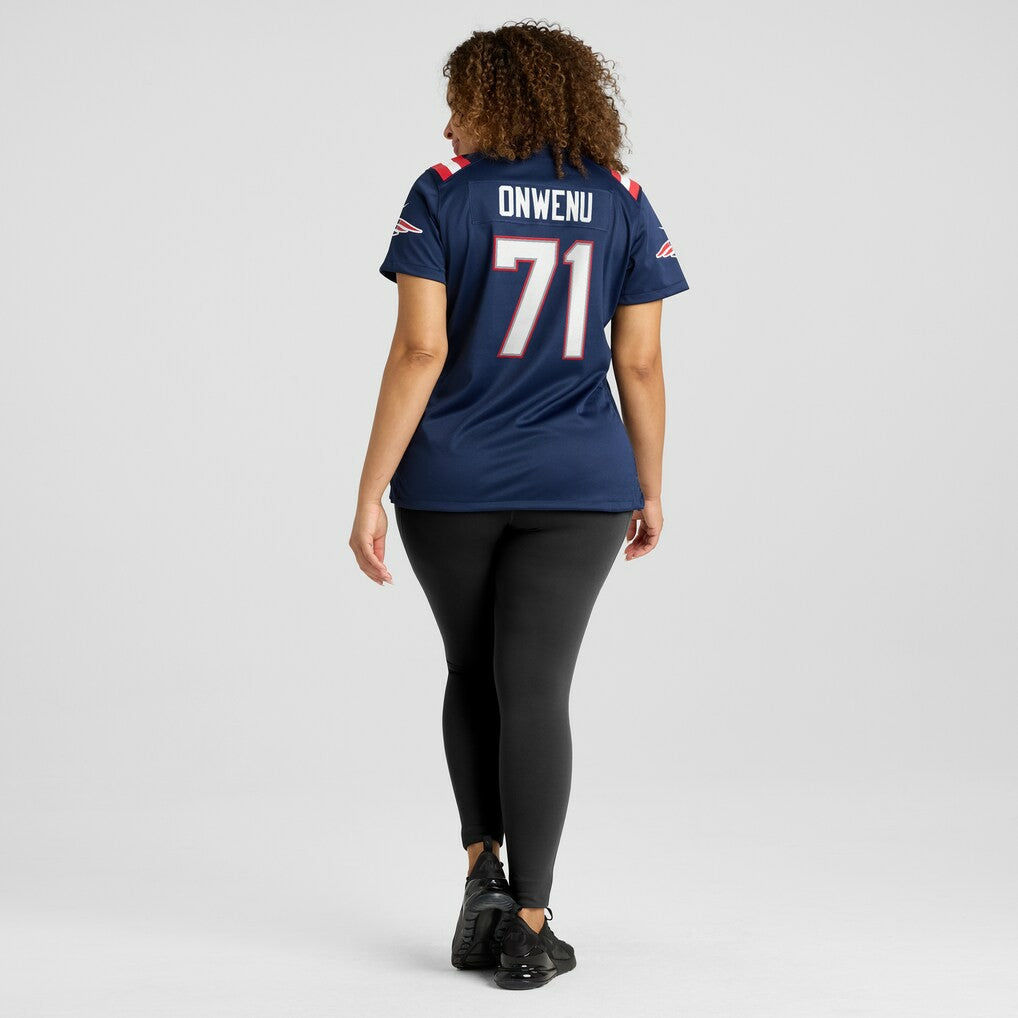 Mike Onwenu  Women's Game Jersey - New England Patriots Jerseys