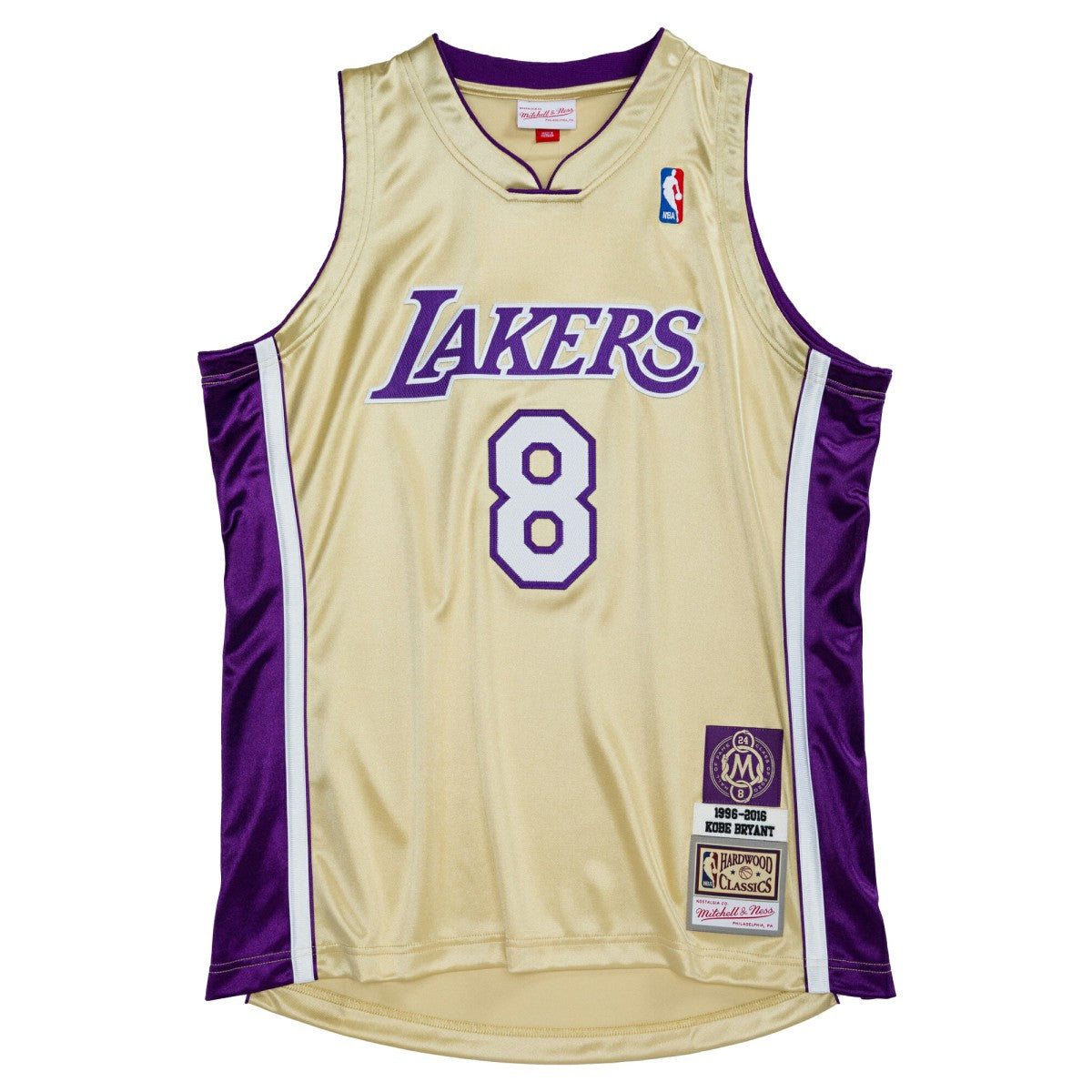 Mitchell & Ness Kobe Bryant Los Angeles Lakers Hall of Fame Class of 2020 #8 Authentic Jersey