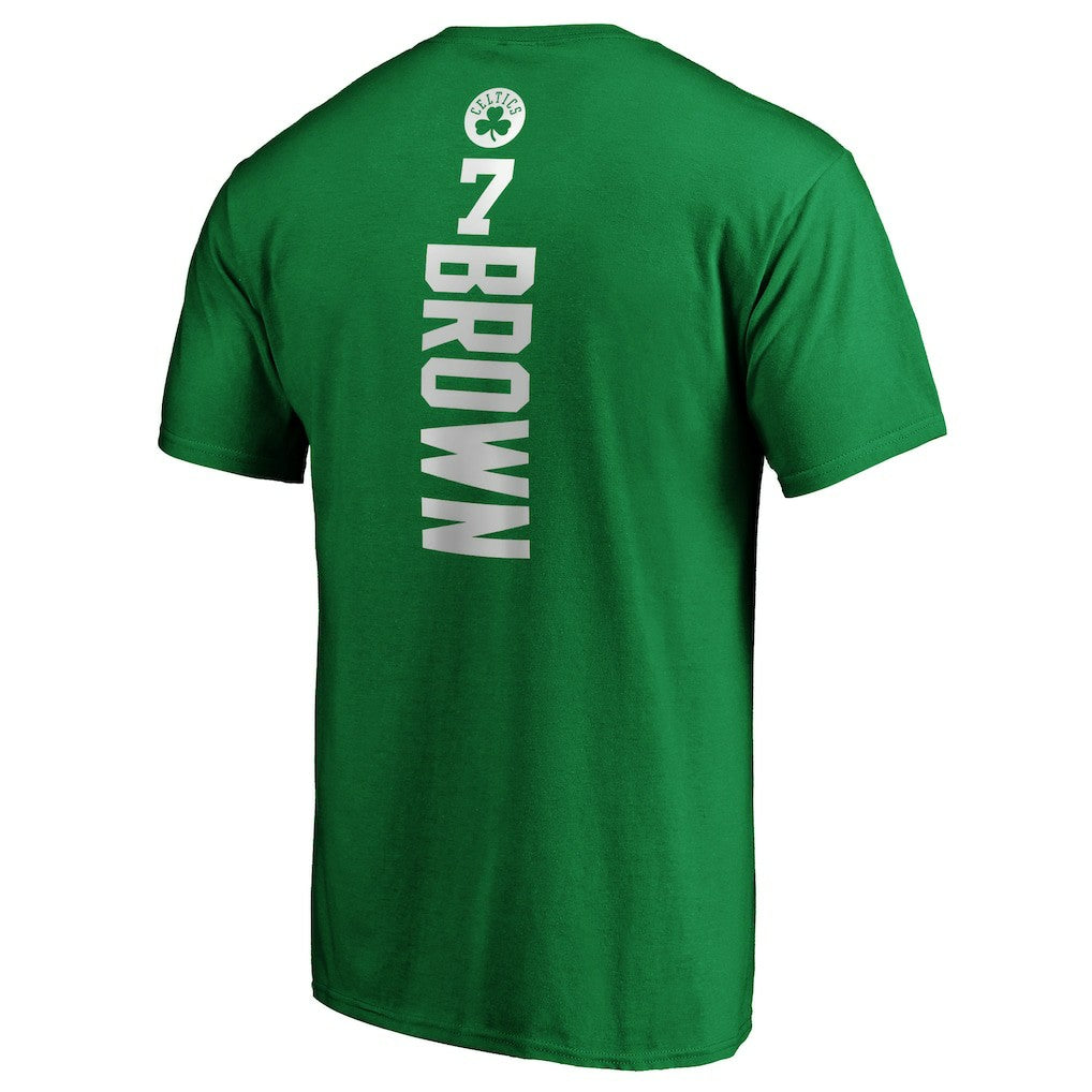 Jaylen Brown Boston Celtics Playmaker Name & Number T-Shirt