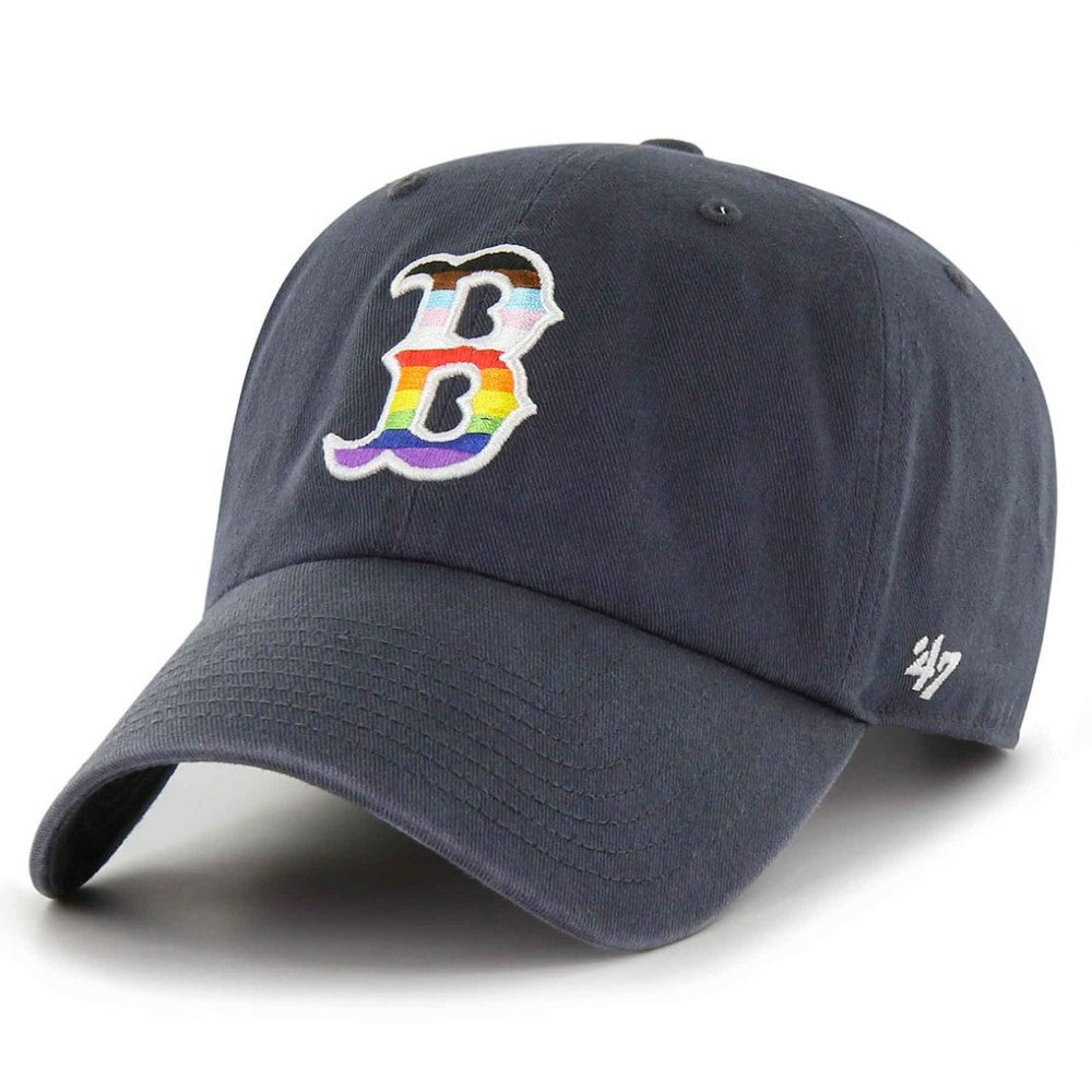 Navy Boston Red Sox '47 Pride Clean Up Adjustable Hat