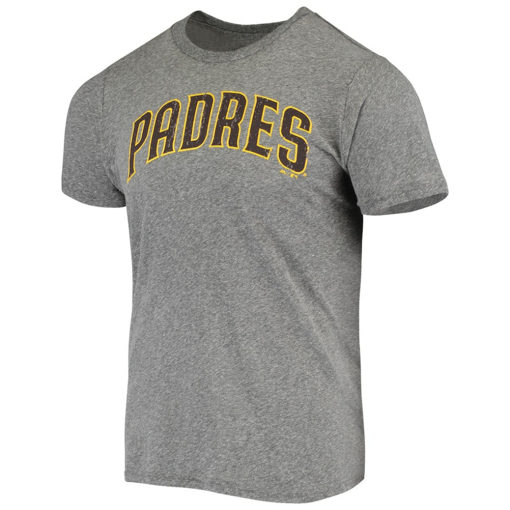Heathered Gray Fernando Tatis Jr. San Diego Padres Majestic Threads Name & Number Tri-Blend T-Shirt