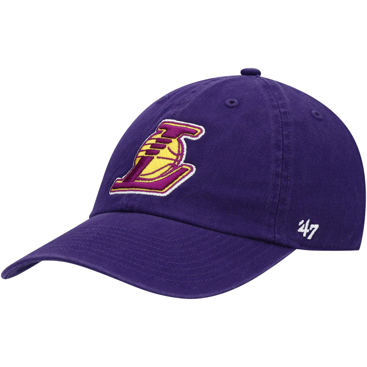 47 brand Los Angeles Lakers '47 Core Logo Clean Up Adjustable Hat