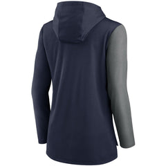 Women's Chevron Hoodie Performance Long Sleeve T-Shirt - Tennessee Titans Hoodies