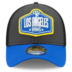 2021 NFL Draft Trucker 39THIRTY Flex Hat - Los Angeles Rams Hats