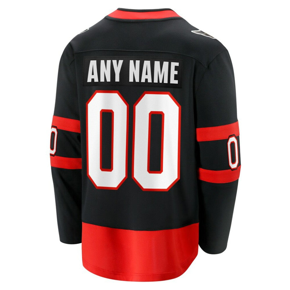 NHL Ottawa Senators Fanatics Home Custom Breakaway Jersey