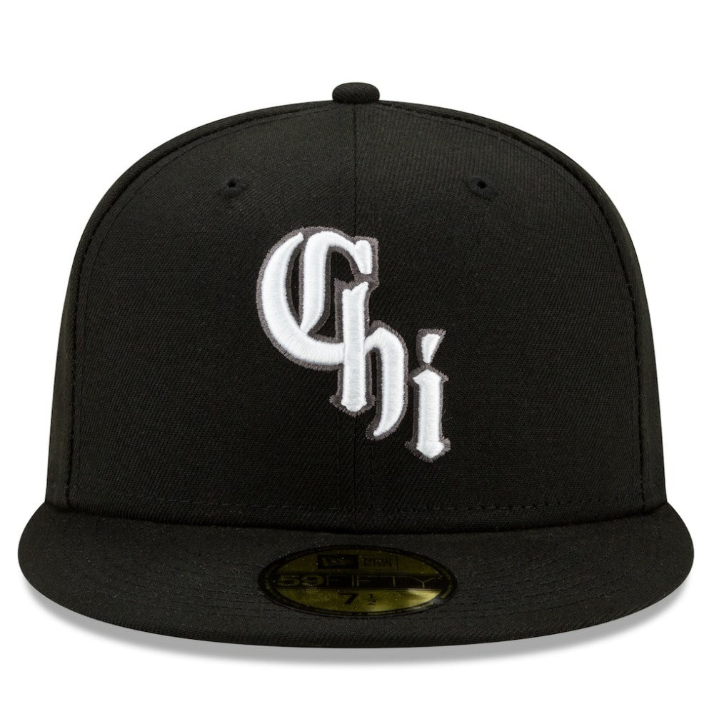Black Chicago White Sox New Era 2021 City Connect 59FIFTY Fitted Hat