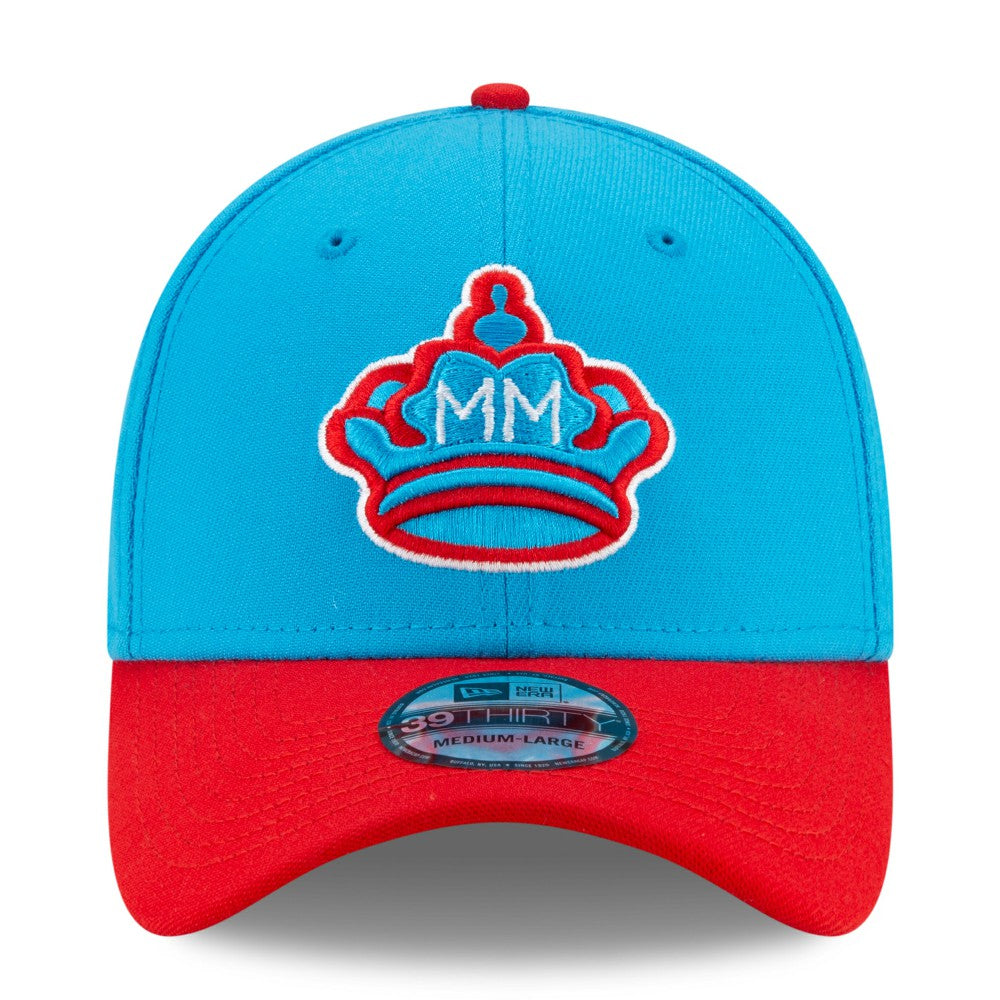 Blue/Red Miami Marlins New Era 2021 City Connect 39THIRTY Flex Hat