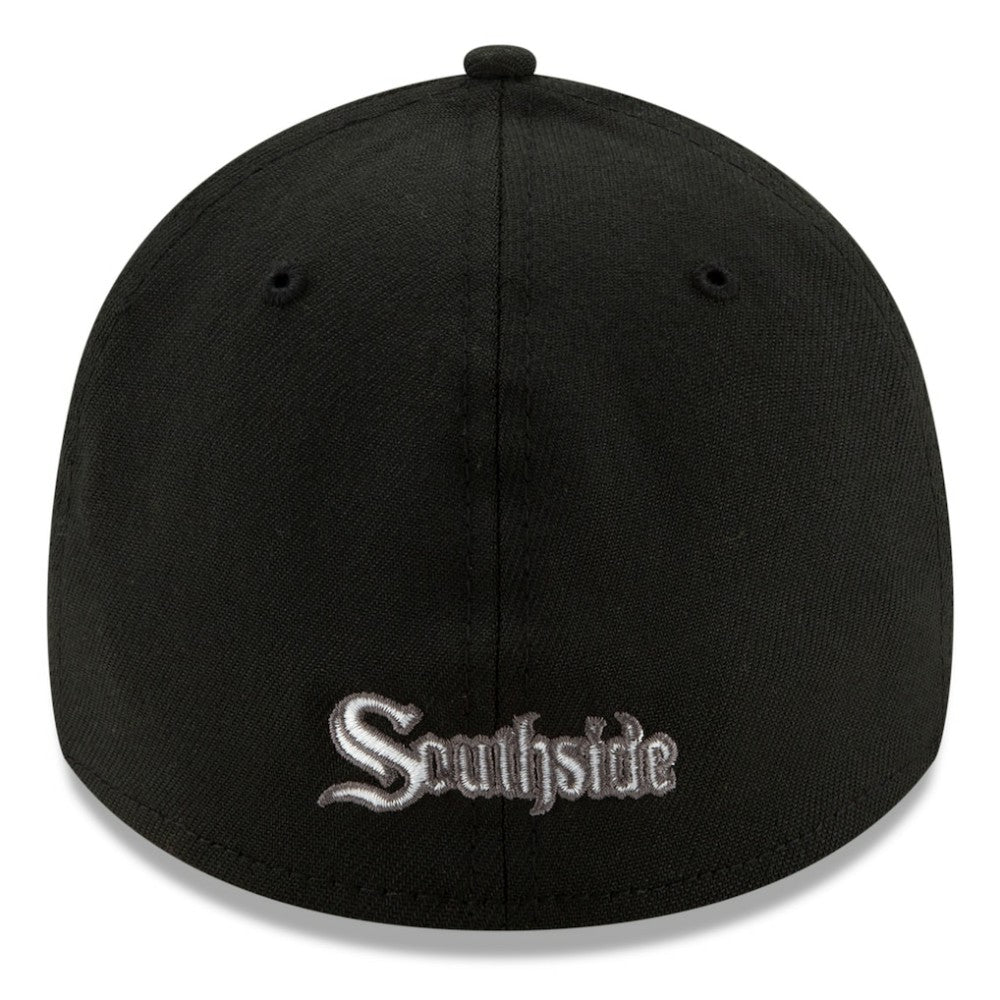 Black Chicago White Sox New Era 2021 City Connect 39THIRTY Flex Hat