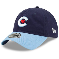 Navy/Light Blue Chicago Cubs New Era 2021 City Connect 9TWENTY Adjustable Hat