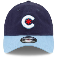 Navy/Light Blue Chicago Cubs New Era 2021 City Connect 9TWENTY Adjustable Hat