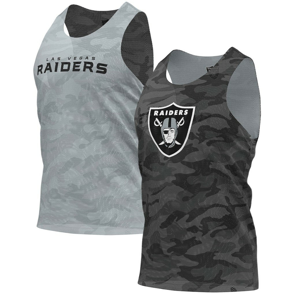 FOCO Reversible Mesh Tank Top - Las Vegas Raiders Tops