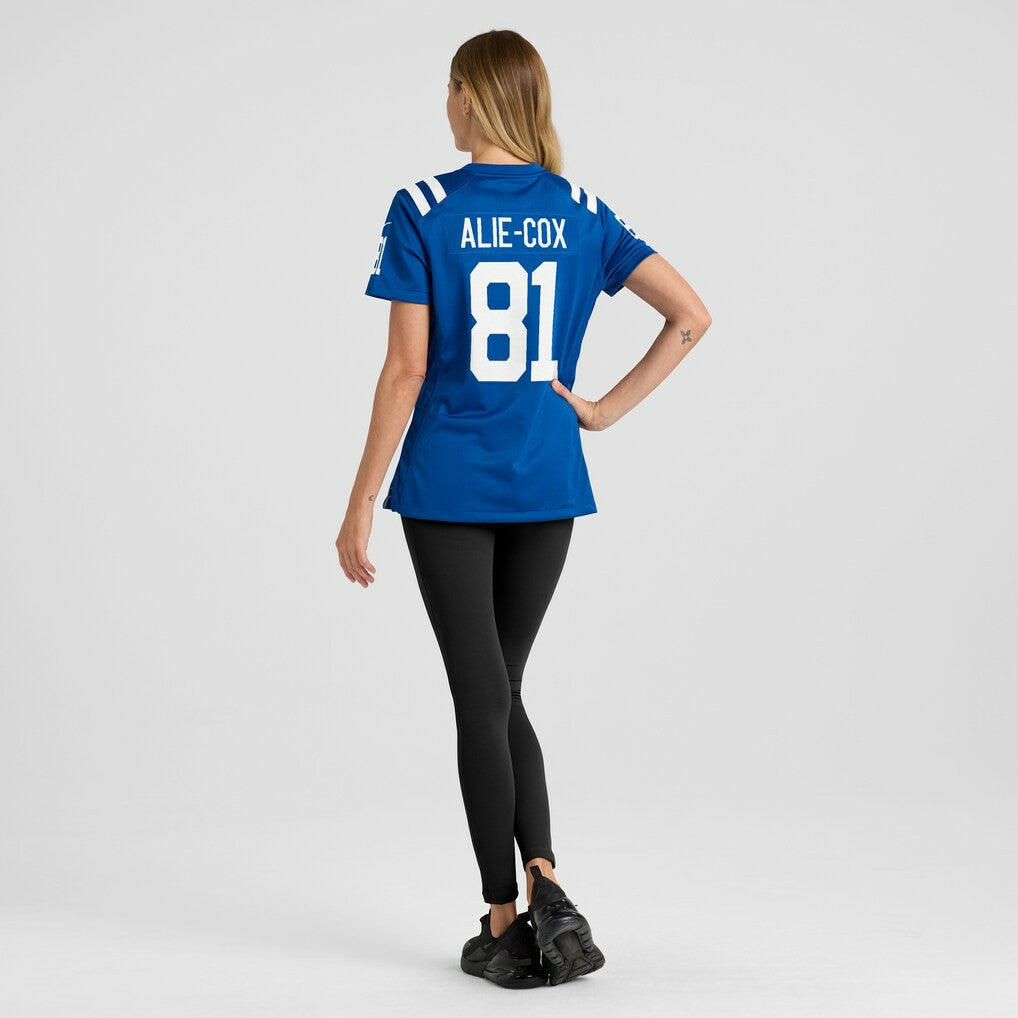 Mo Alie-Cox  Women's Team Game Jersey - Indianapolis Colts Jerseys