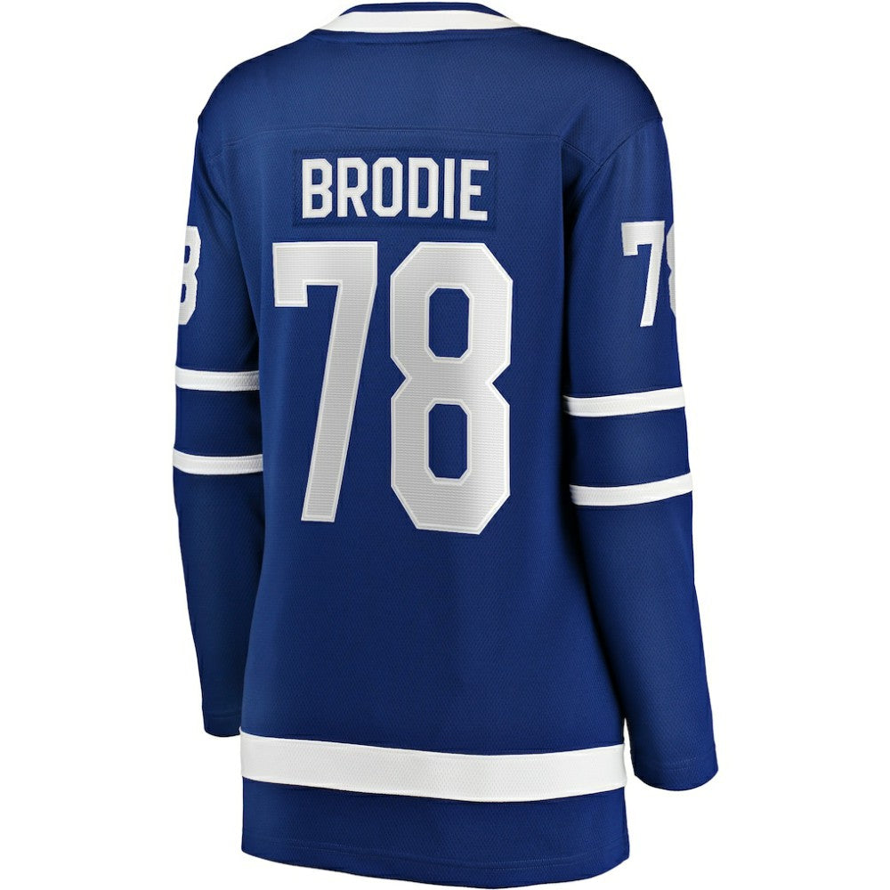 NHL TJ Brodie Toronto Maple Leafs Fanatics Women's Breakaway Player Jersey