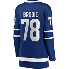 NHL TJ Brodie Toronto Maple Leafs Fanatics Women's Breakaway Player Jersey