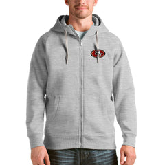 Antigua Victory Full-Zip Hoodie - San Francisco 49ers Hoodies