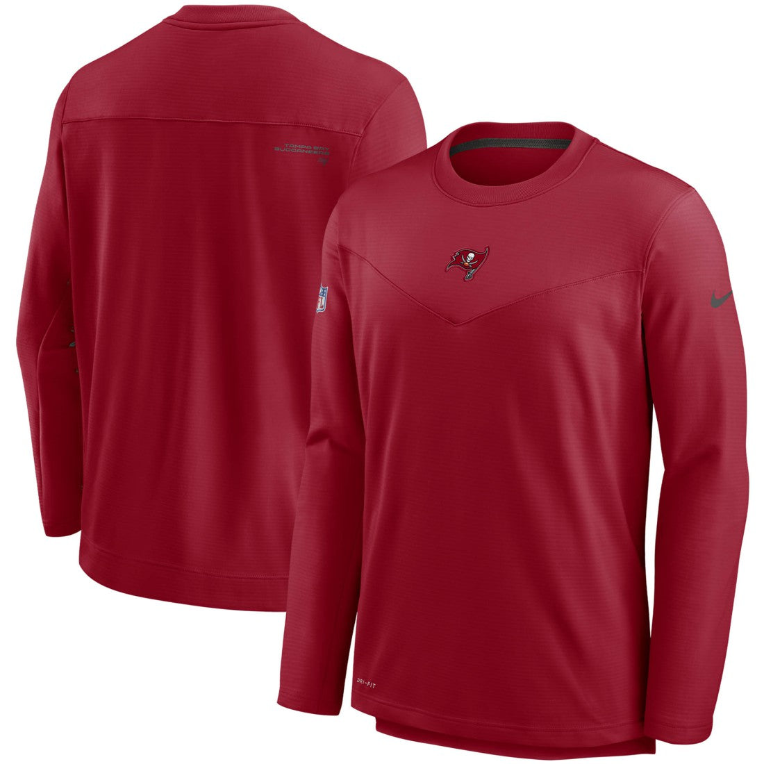 Sideline Team Performance Pullover Sweatshirt - Tampa Bay Buccaneers Pullover