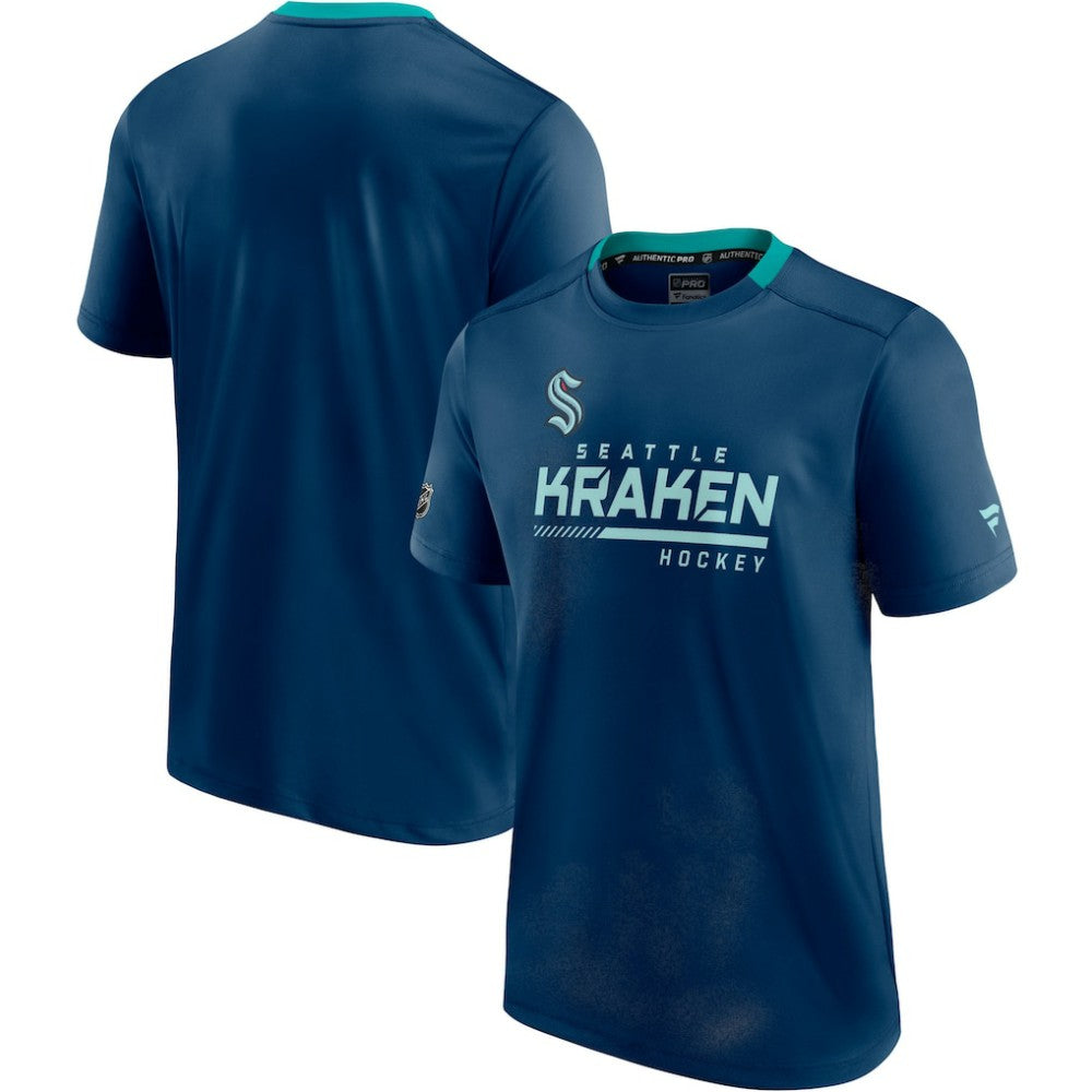 NHL Seattle Kraken Fanatics Authentic Pro Locker Room T-Shirt