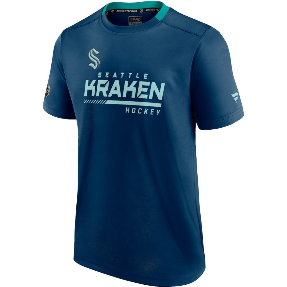 NHL Seattle Kraken Fanatics Authentic Pro Locker Room T-Shirt