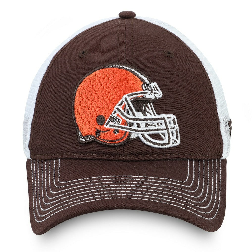 Fundamental Trucker Unstructured Adjustable Hat - Cleveland Browns Hats