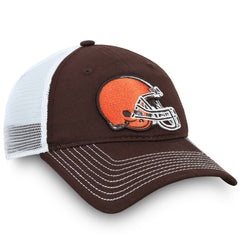 Fundamental Trucker Unstructured Adjustable Hat - Cleveland Browns Hats