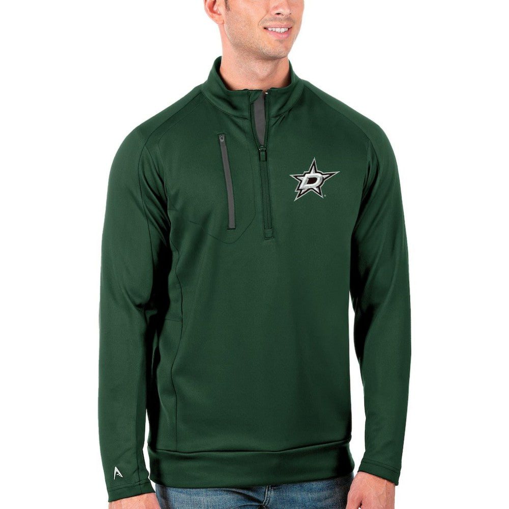 NHL Dallas Stars Antigua Generation Quarter-Zip Pullover Jacket