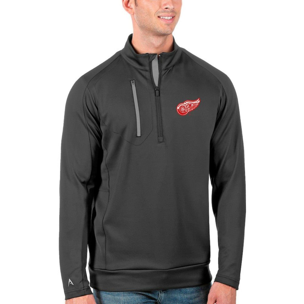 NHL Detroit Red Wings Antigua Generation Quarter-Zip Pullover Jacket