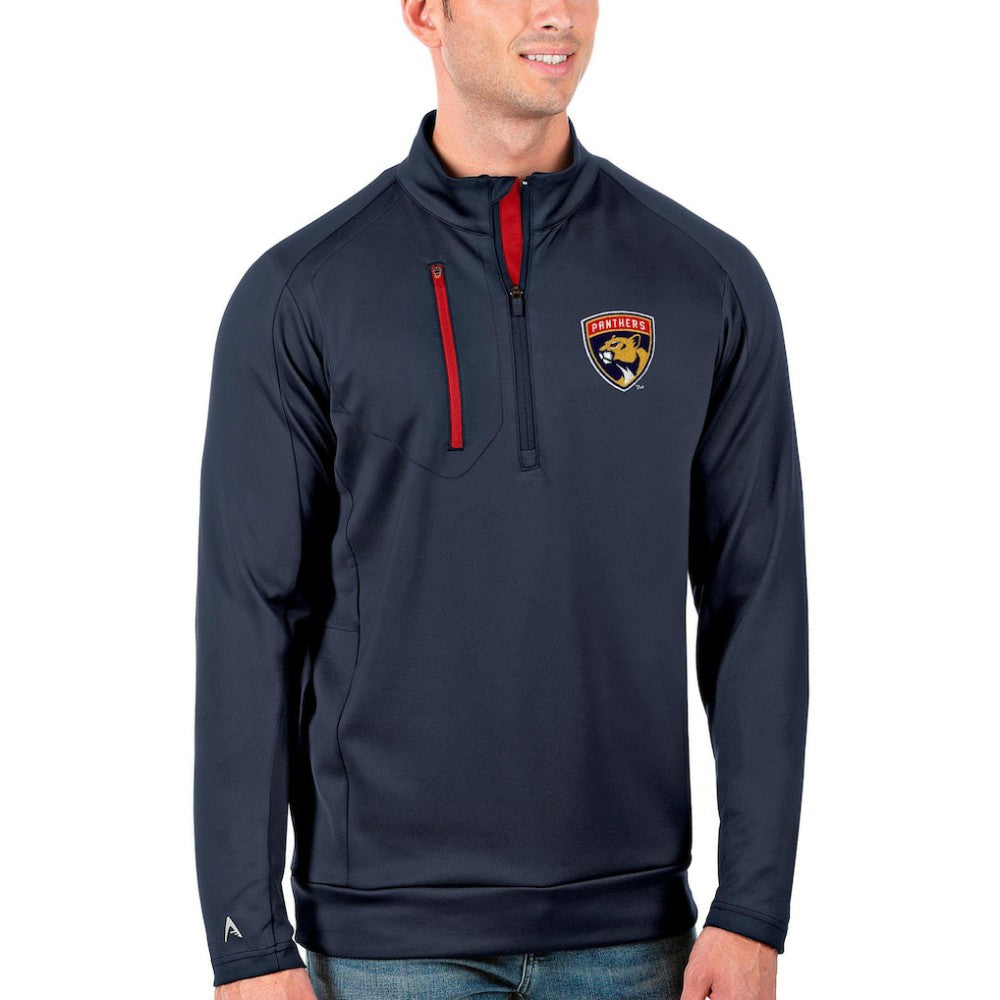 NHL Florida Panthers Antigua Generation Quarter-Zip Pullover Jacket