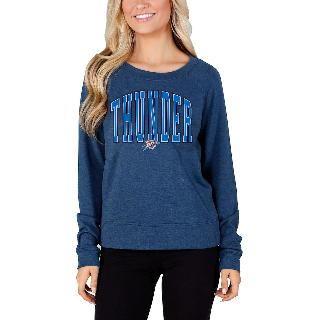 Oklahoma City Thunder Concepts Sport Women's Mainstream Terry Long Sleeve Top