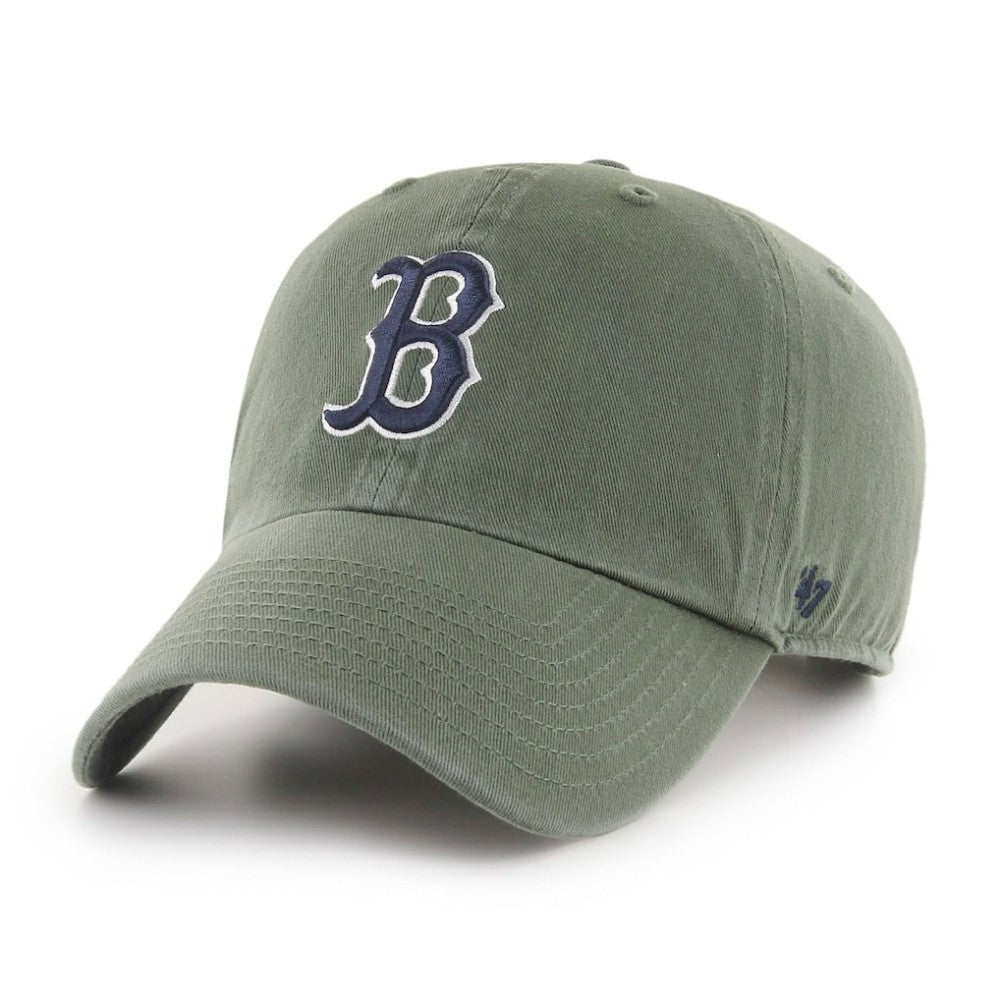 Green Boston Red Sox '47 Moss Clean Up Adjustable Hat