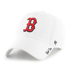 White Boston Red Sox '47 Women's Miata Clean Up Adjustable Hat