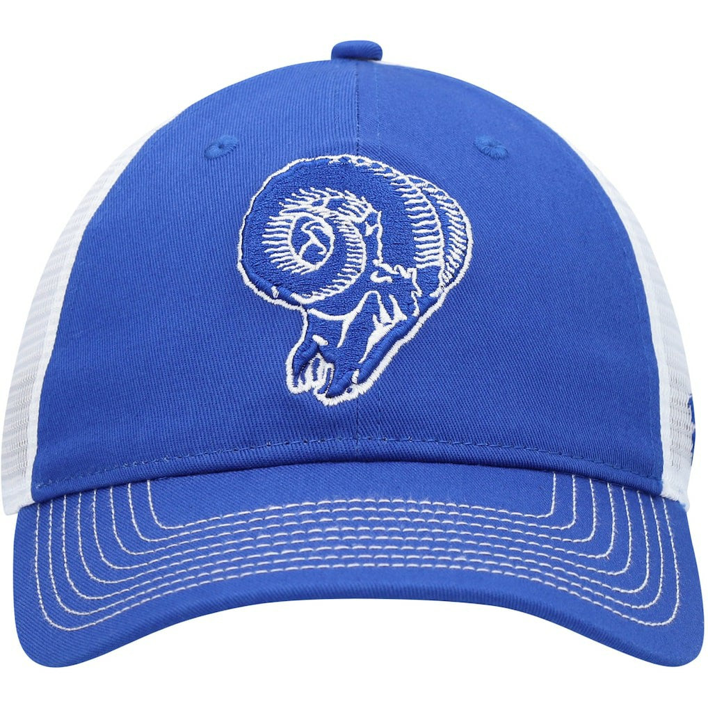 Fundamental Vintage Trucker Unstructured Adjustable Hat - Los Angeles Rams Hats