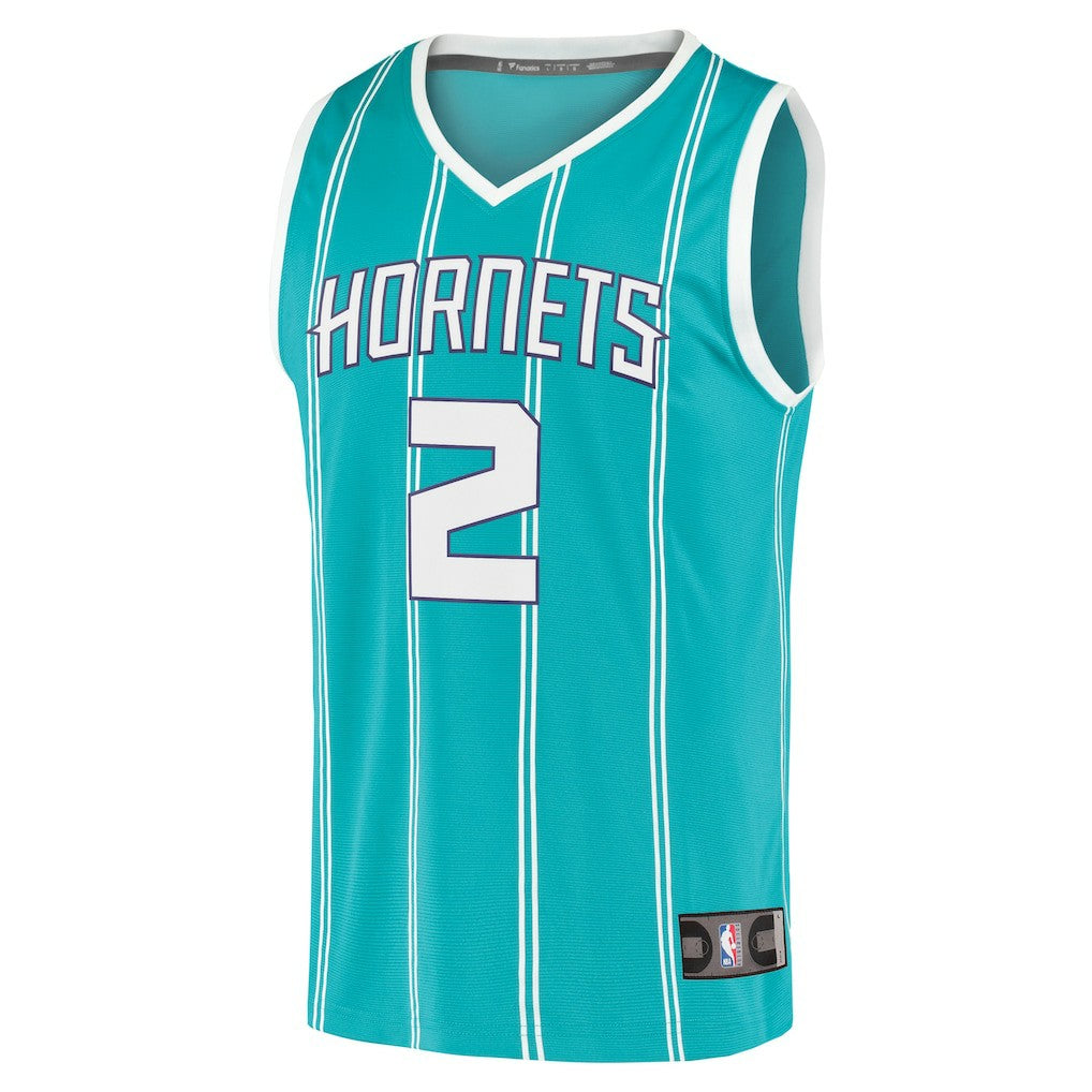 Fanatics LaMelo Ball Charlotte Hornets Fast Break Replica Jersey Teal