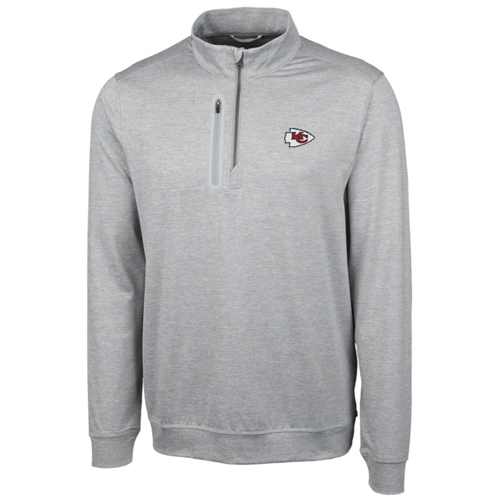 Cutter & Buck Stealth Quarter-Zip Jacket - Kansas City Chiefs Jackets