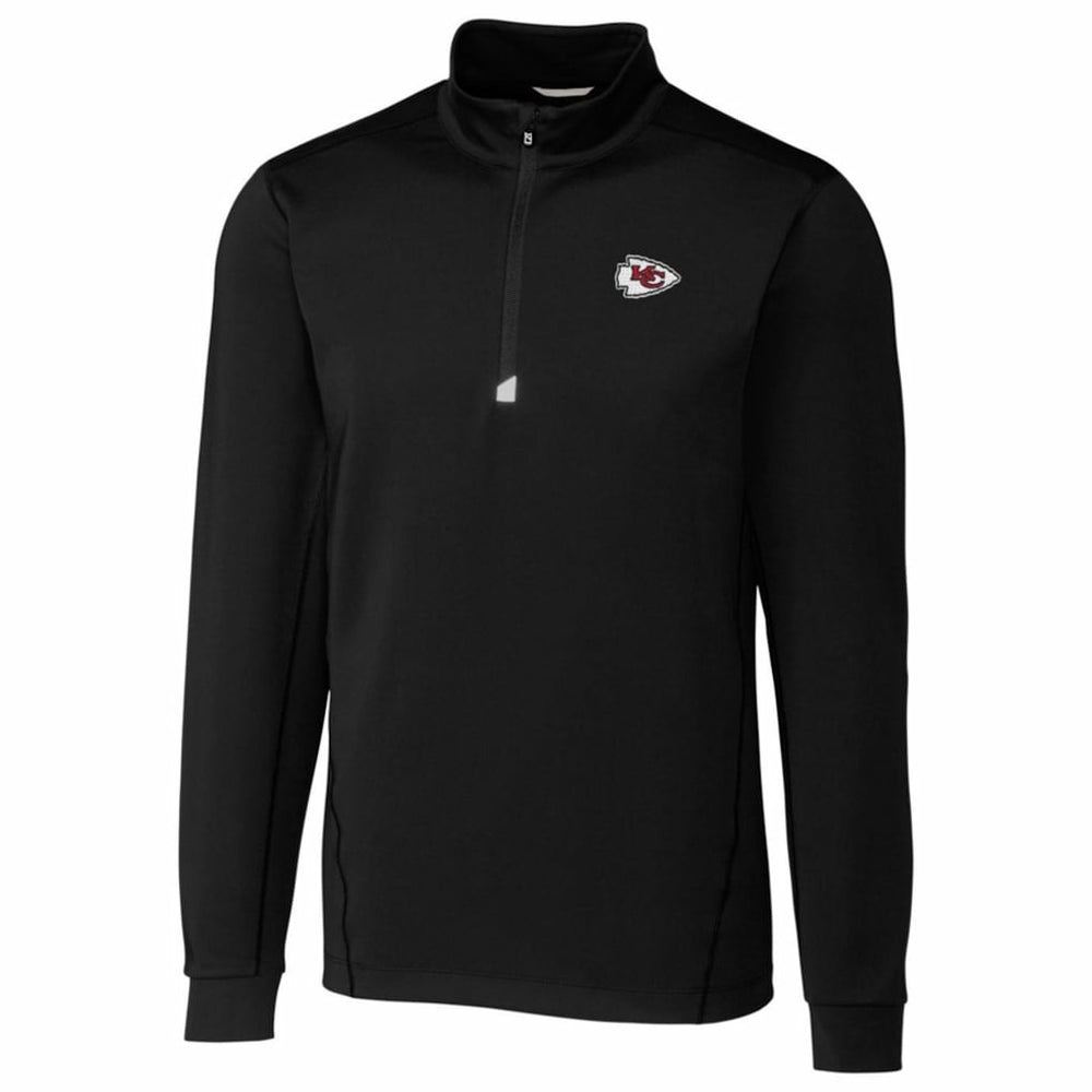 Cutter & Buck Traverse Quarter-Zip Pullover Jacket - Kansas City Chiefs Pullover