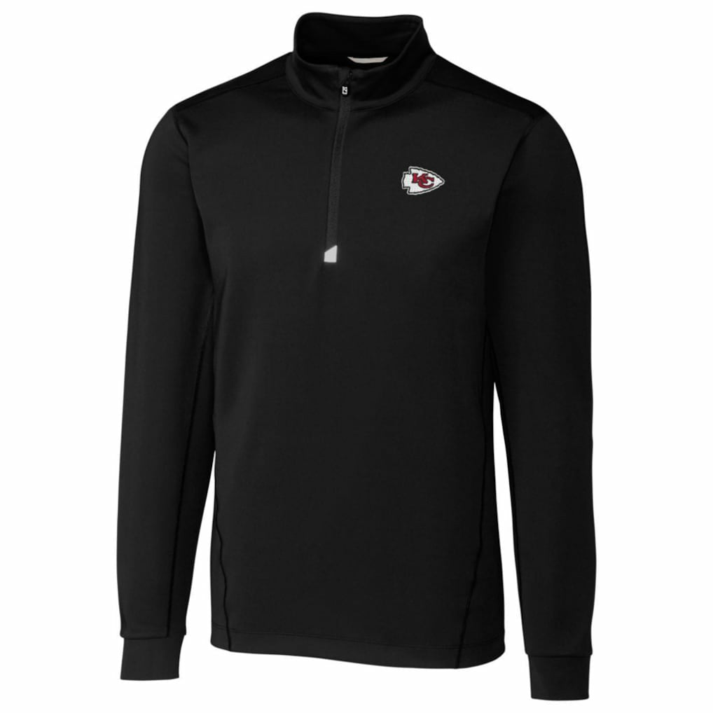 Cutter & Buck Traverse Quarter-Zip Pullover Jacket - Kansas City Chiefs Pullover