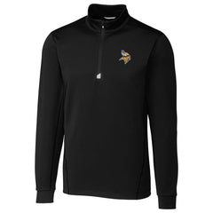 Cutter & Buck Traverse Quarter-Zip Pullover Jacket - Minnesota Vikings Pullover
