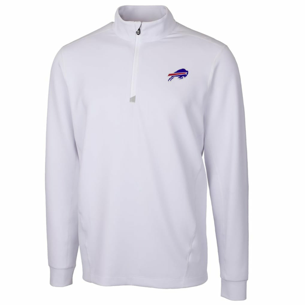 Cutter & Buck Traverse Quarter-Zip Pullover Jacket - Buffalo Bills Pullover