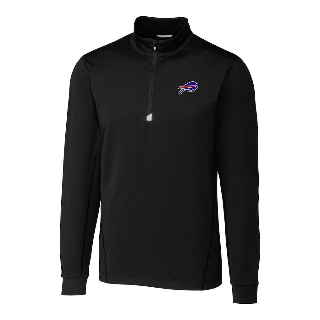 Cutter & Buck Big & Tall Traverse Quarter-Zip Pullover Jacket - Buffalo Bills Pullover