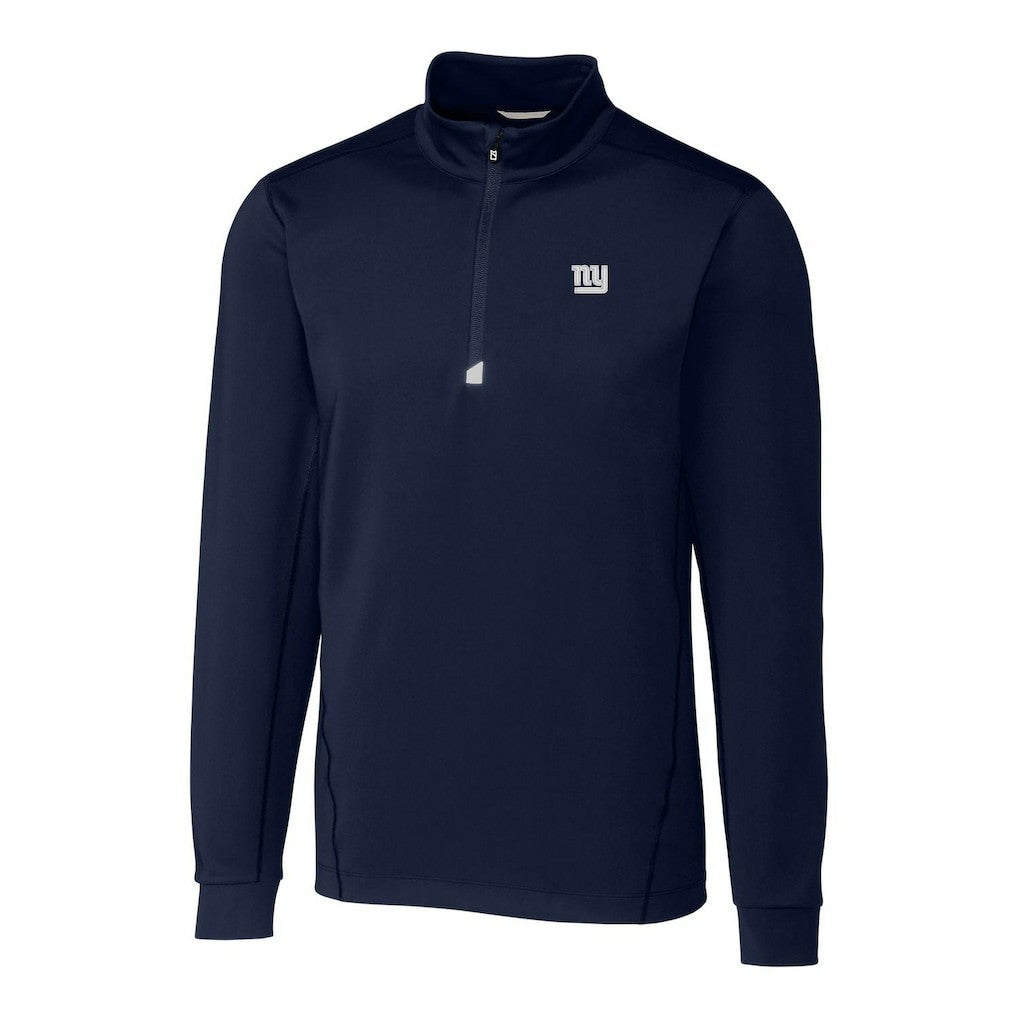 Cutter & Buck Big & Tall Traverse Quarter-Zip Pullover Jacket - New York Giants Pullover