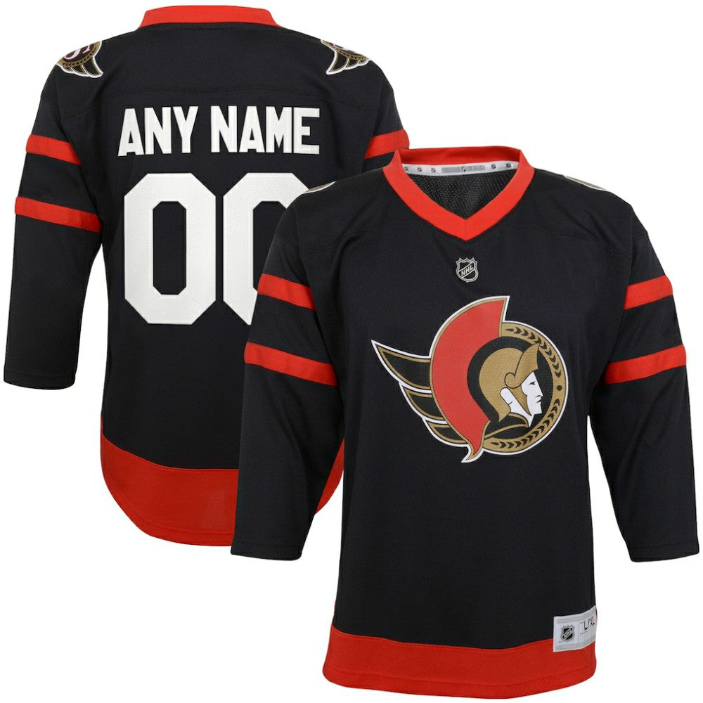 NHL Ottawa Senators Youth Home Replica Custom Jersey